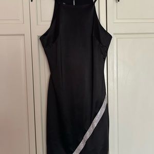 Black and sparkle homecoming dress